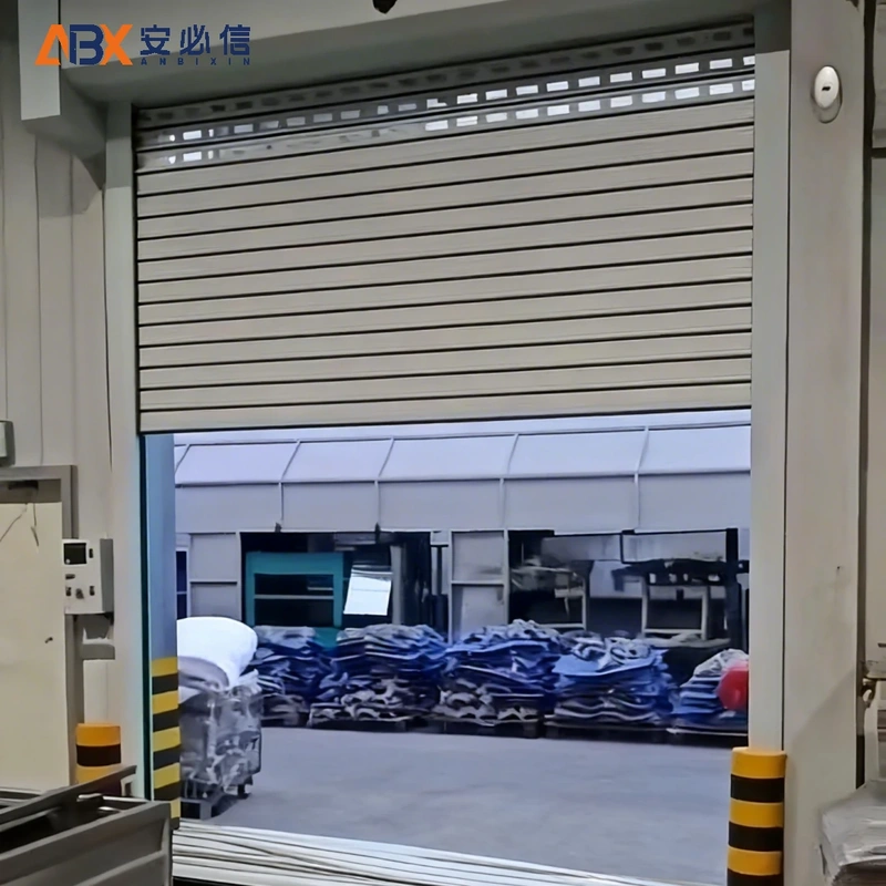 白城螺旋式快速门项目案例｜安必信工业门厂家